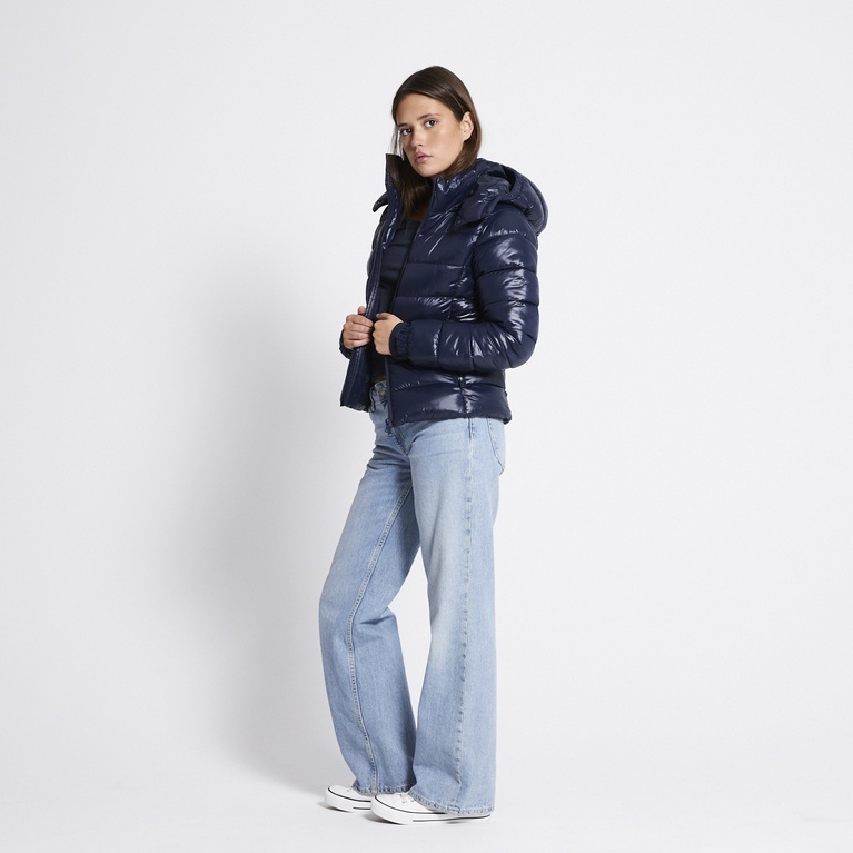 Short puffer jacket "Nikki" Dark Blue